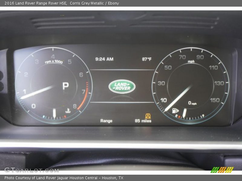  2016 Range Rover HSE HSE Gauges