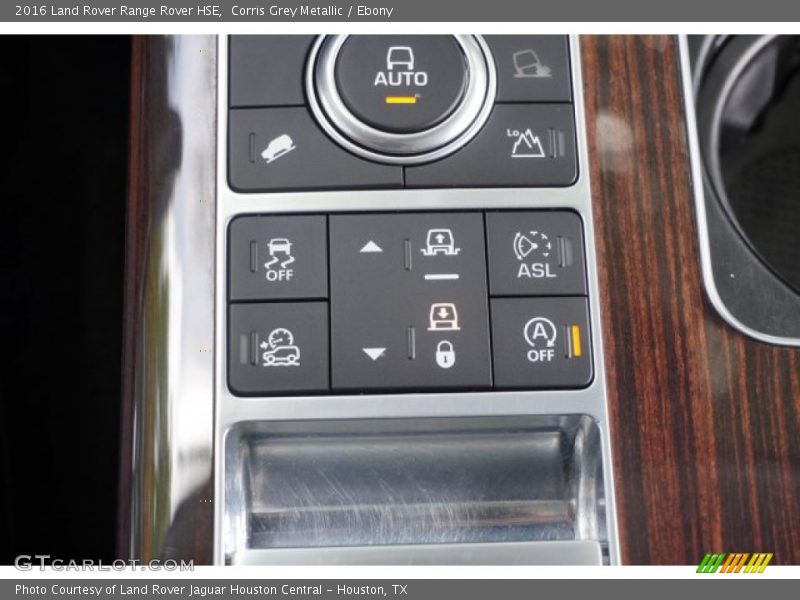 Controls of 2016 Range Rover HSE
