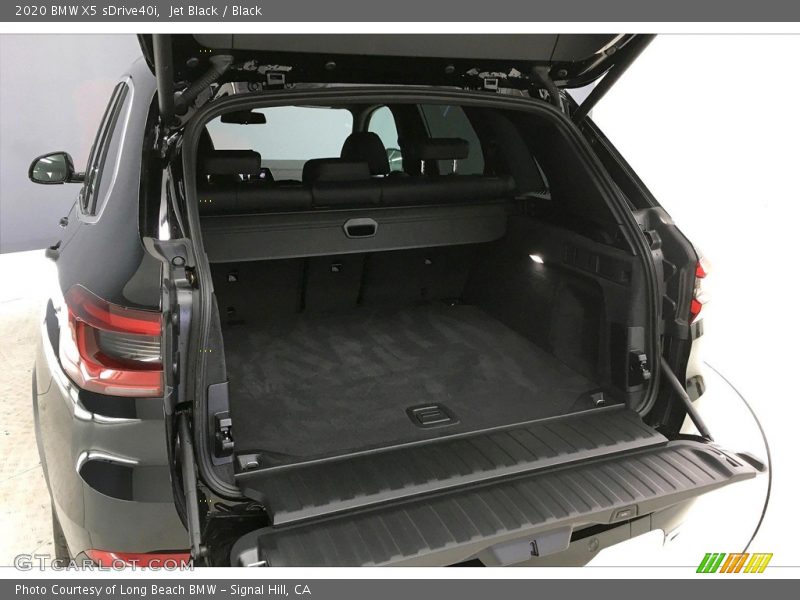 Jet Black / Black 2020 BMW X5 sDrive40i
