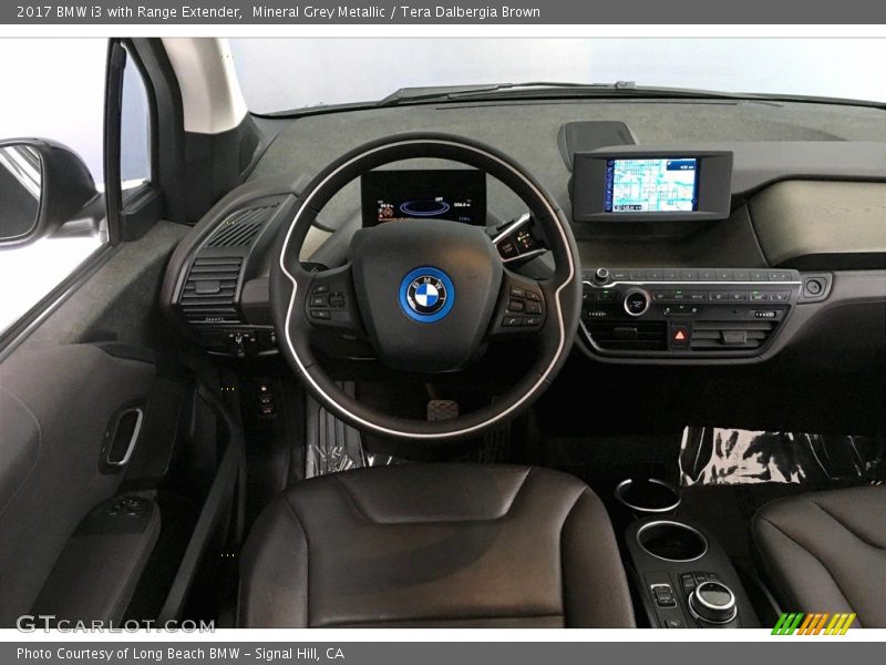 Mineral Grey Metallic / Tera Dalbergia Brown 2017 BMW i3 with Range Extender