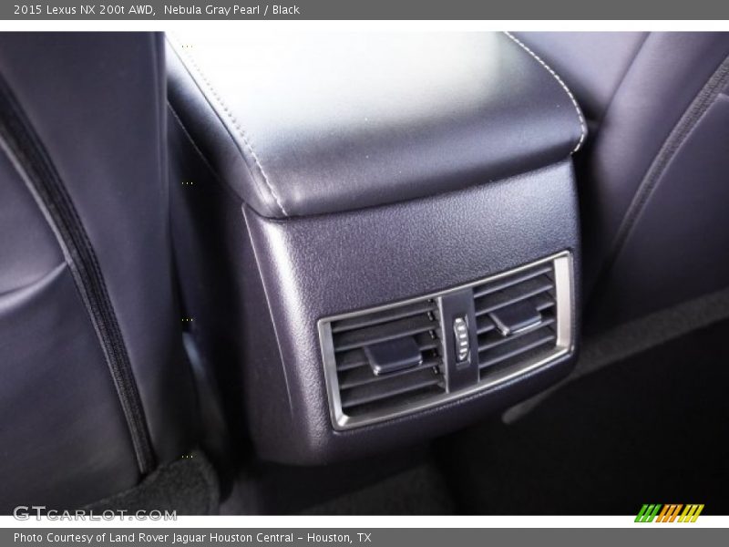 Nebula Gray Pearl / Black 2015 Lexus NX 200t AWD
