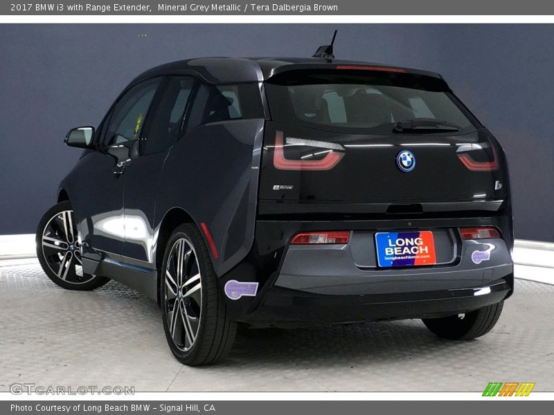 Mineral Grey Metallic / Tera Dalbergia Brown 2017 BMW i3 with Range Extender