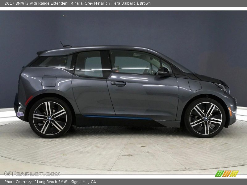 Mineral Grey Metallic / Tera Dalbergia Brown 2017 BMW i3 with Range Extender