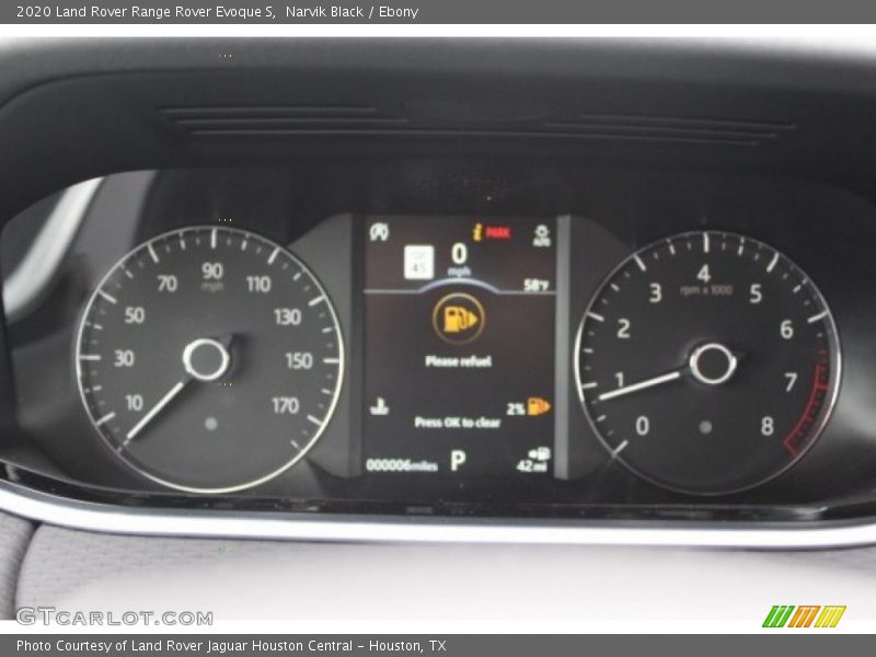 Narvik Black / Ebony 2020 Land Rover Range Rover Evoque S