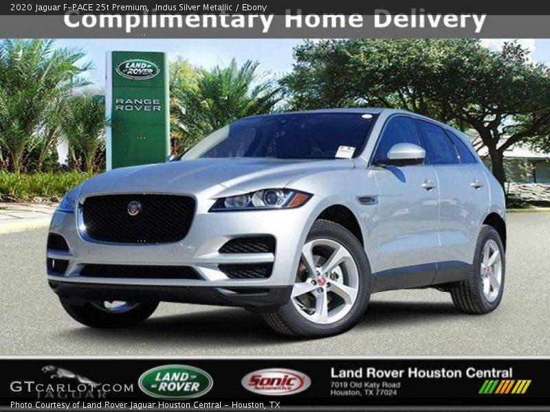 Indus Silver Metallic / Ebony 2020 Jaguar F-PACE 25t Premium