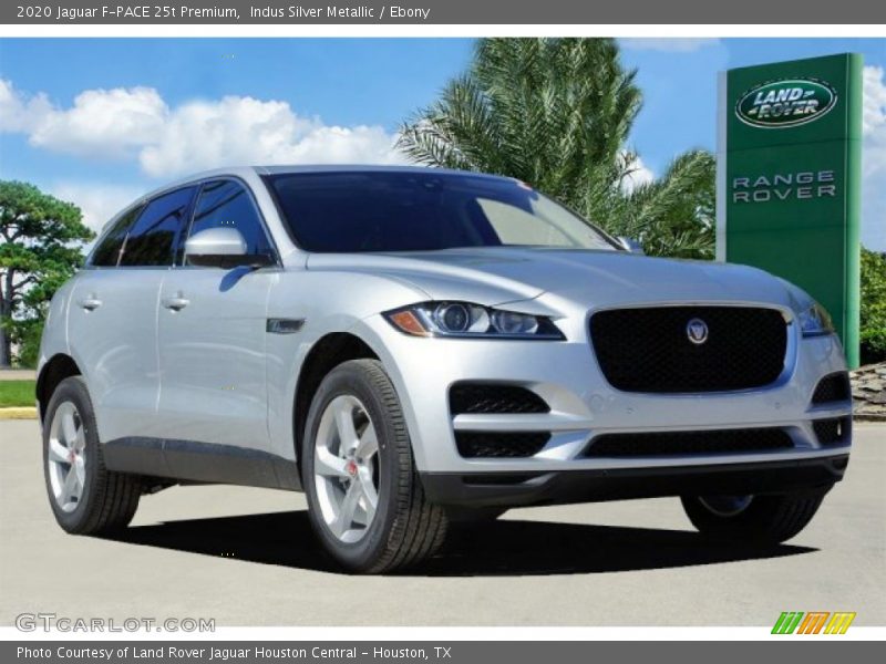 Indus Silver Metallic / Ebony 2020 Jaguar F-PACE 25t Premium