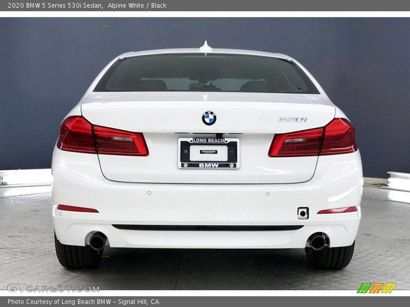 Alpine White / Black 2020 BMW 5 Series 530i Sedan
