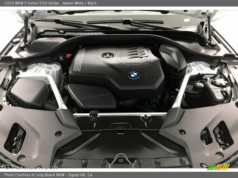 Alpine White / Black 2020 BMW 5 Series 530i Sedan