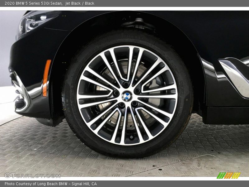 Jet Black / Black 2020 BMW 5 Series 530i Sedan