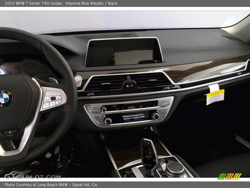 Imperial Blue Metallic / Black 2020 BMW 7 Series 740i Sedan