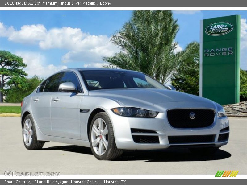 Indus Silver Metallic / Ebony 2018 Jaguar XE 30t Premium
