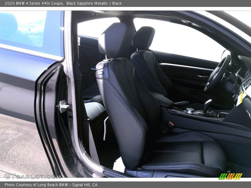 Black Sapphire Metallic / Black 2020 BMW 4 Series 440i Coupe