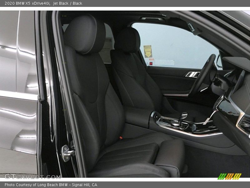 Jet Black / Black 2020 BMW X5 xDrive40i
