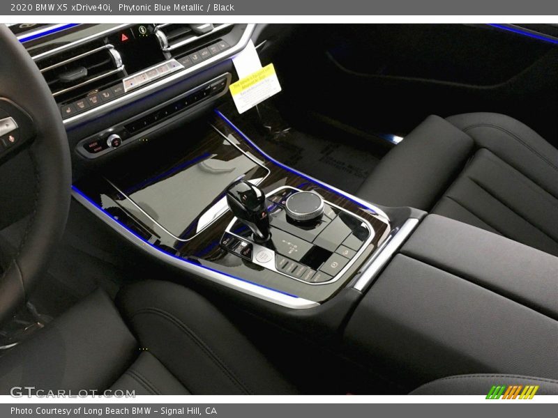 Phytonic Blue Metallic / Black 2020 BMW X5 xDrive40i