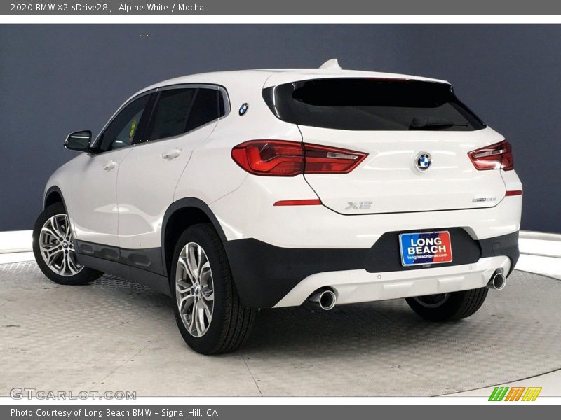 Alpine White / Mocha 2020 BMW X2 sDrive28i