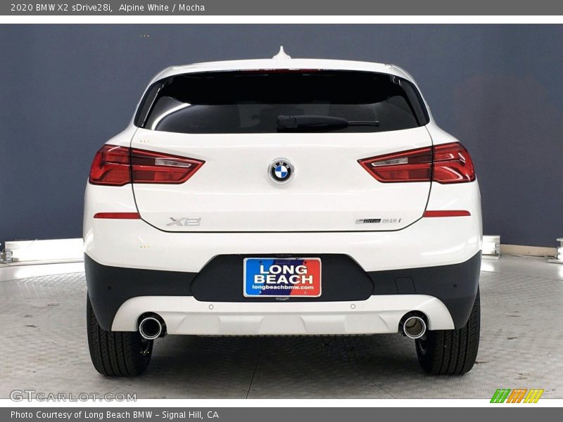 Alpine White / Mocha 2020 BMW X2 sDrive28i