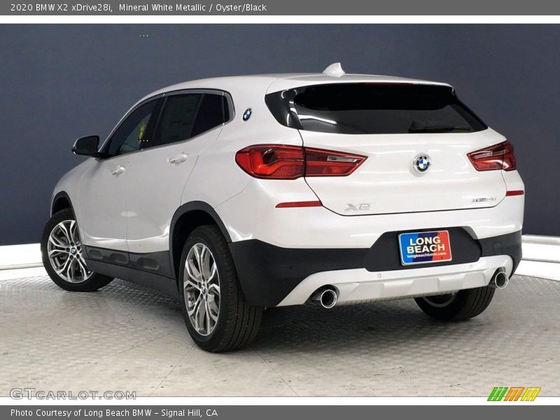 Mineral White Metallic / Oyster/Black 2020 BMW X2 xDrive28i