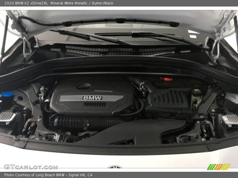 Mineral White Metallic / Oyster/Black 2020 BMW X2 xDrive28i