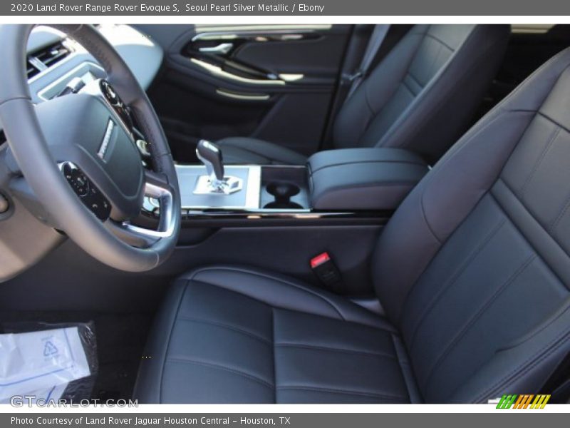 Seoul Pearl Silver Metallic / Ebony 2020 Land Rover Range Rover Evoque S