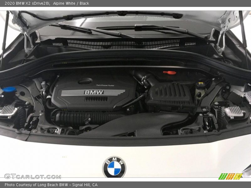 Alpine White / Black 2020 BMW X2 sDrive28i
