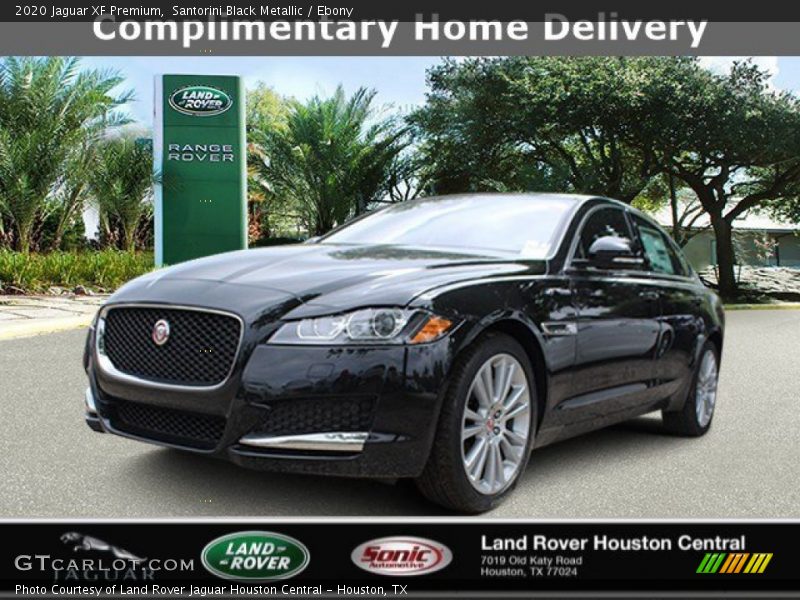 Santorini Black Metallic / Ebony 2020 Jaguar XF Premium