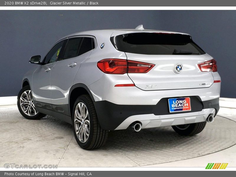 Glacier Silver Metallic / Black 2020 BMW X2 sDrive28i