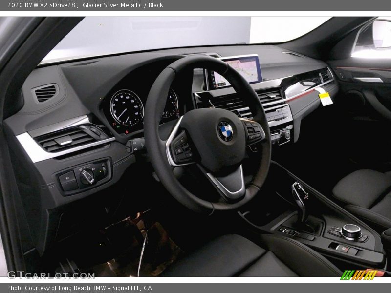 Glacier Silver Metallic / Black 2020 BMW X2 sDrive28i