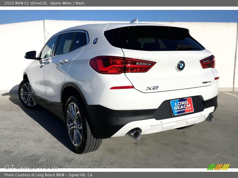 Alpine White / Black 2020 BMW X2 sDrive28i