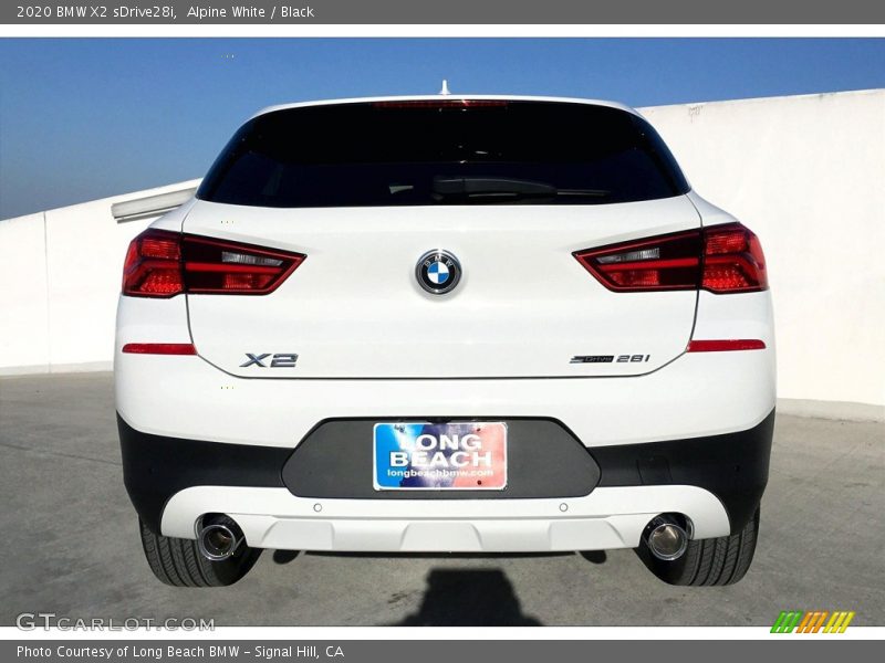 Alpine White / Black 2020 BMW X2 sDrive28i