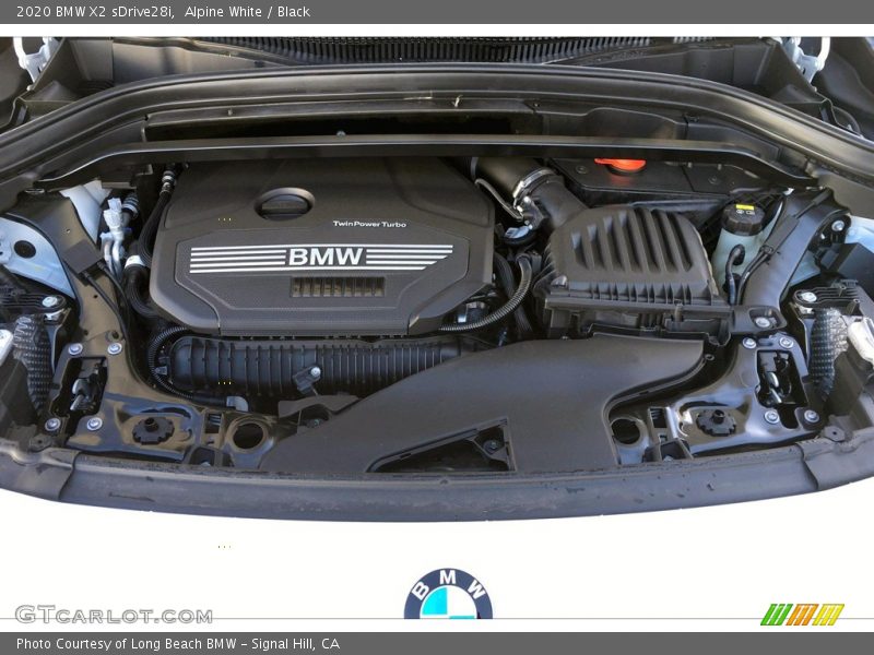 Alpine White / Black 2020 BMW X2 sDrive28i