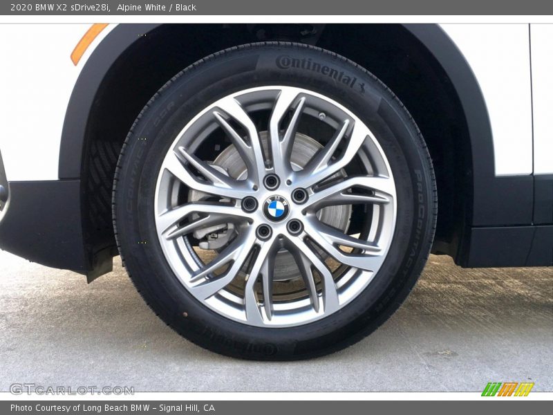 Alpine White / Black 2020 BMW X2 sDrive28i