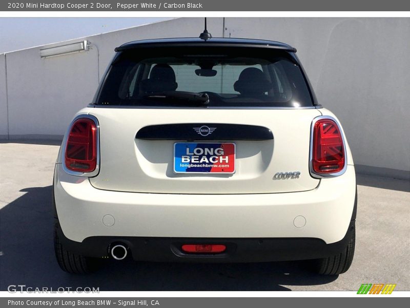 Pepper White / Carbon Black 2020 Mini Hardtop Cooper 2 Door