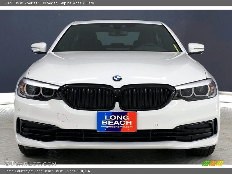 Alpine White / Black 2020 BMW 5 Series 530i Sedan