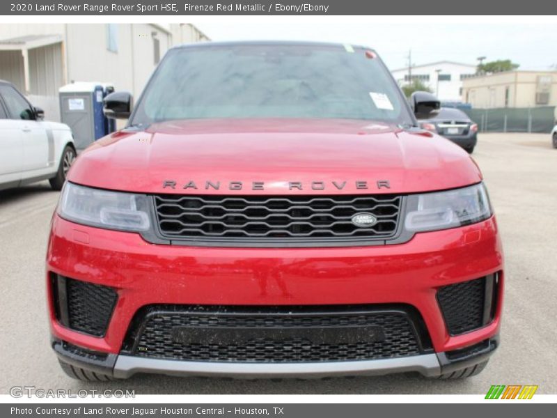 Firenze Red Metallic / Ebony/Ebony 2020 Land Rover Range Rover Sport HSE