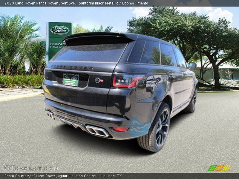 Santorini Black Metallic / Ebony/Pimento 2020 Land Rover Range Rover Sport SVR