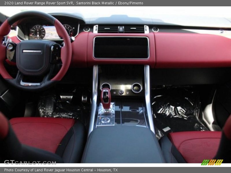 Santorini Black Metallic / Ebony/Pimento 2020 Land Rover Range Rover Sport SVR