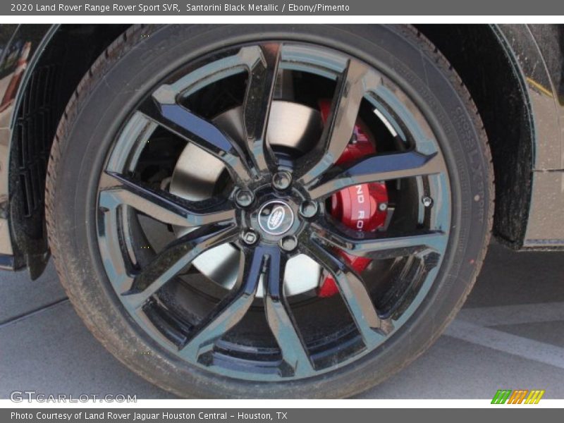 Santorini Black Metallic / Ebony/Pimento 2020 Land Rover Range Rover Sport SVR