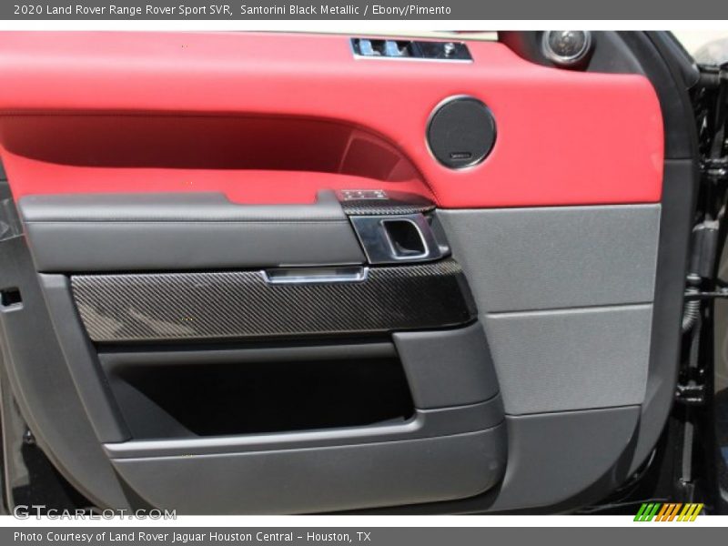 Santorini Black Metallic / Ebony/Pimento 2020 Land Rover Range Rover Sport SVR