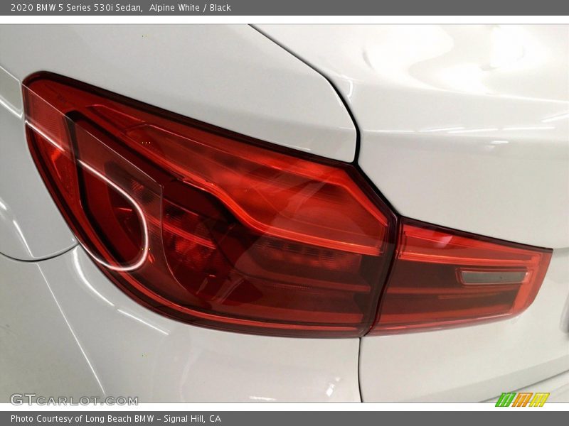 Alpine White / Black 2020 BMW 5 Series 530i Sedan