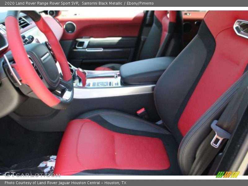 Santorini Black Metallic / Ebony/Pimento 2020 Land Rover Range Rover Sport SVR