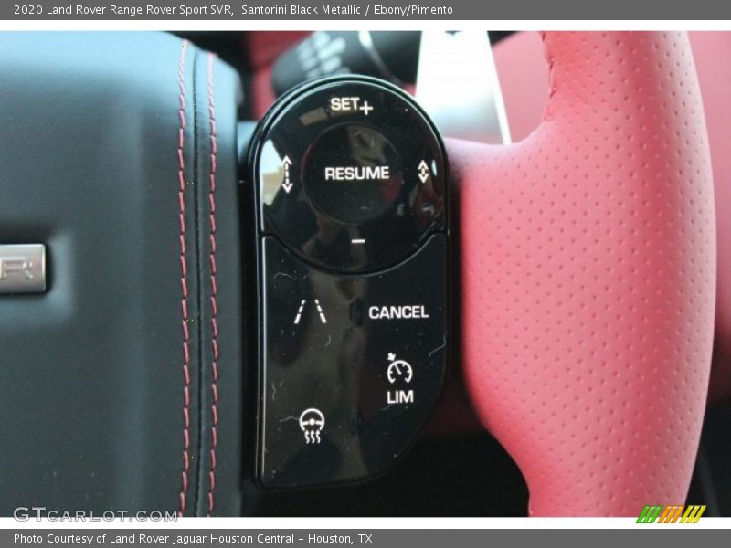 Santorini Black Metallic / Ebony/Pimento 2020 Land Rover Range Rover Sport SVR