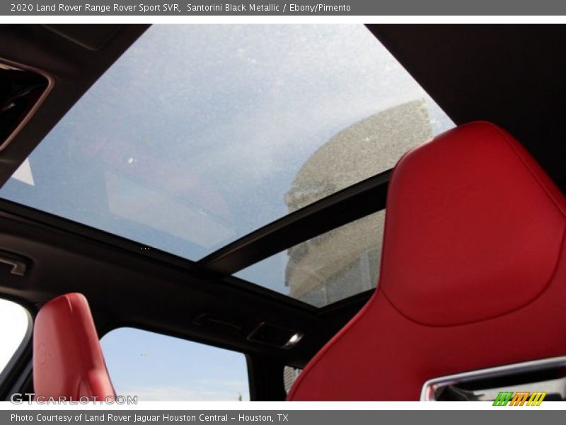 Santorini Black Metallic / Ebony/Pimento 2020 Land Rover Range Rover Sport SVR