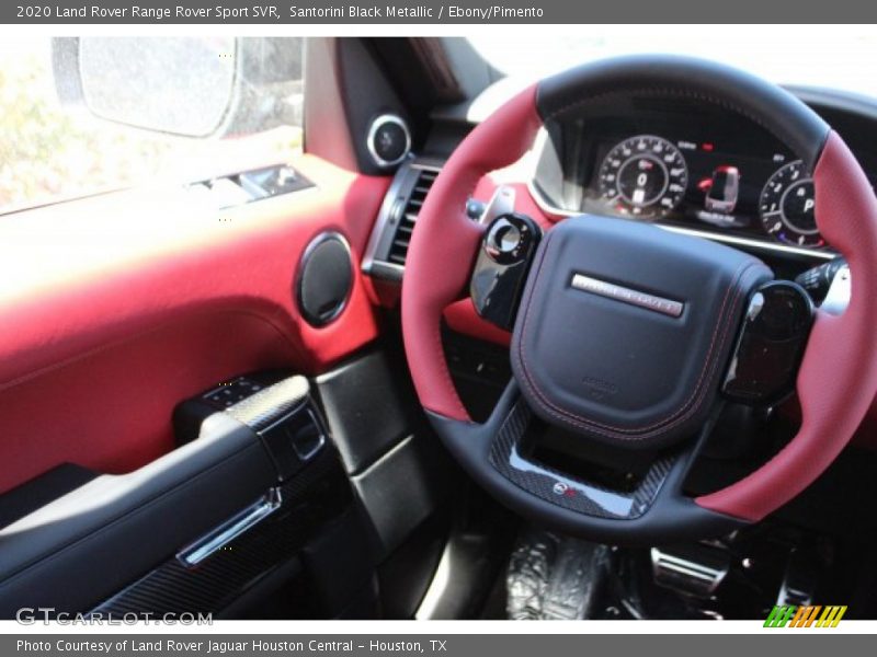 Santorini Black Metallic / Ebony/Pimento 2020 Land Rover Range Rover Sport SVR