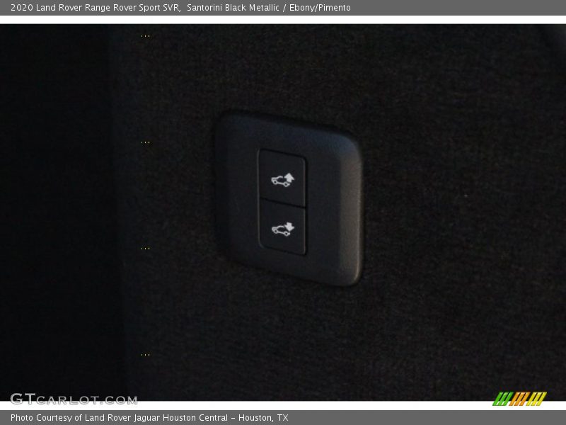 Santorini Black Metallic / Ebony/Pimento 2020 Land Rover Range Rover Sport SVR