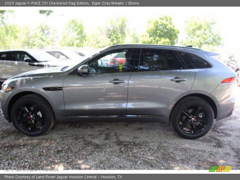Eiger Gray Metallic / Ebony 2020 Jaguar F-PACE 25t Checkered Flag Edition