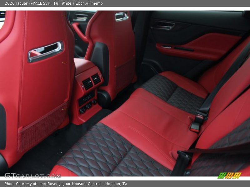 Fuji White / Ebony/Pimento 2020 Jaguar F-PACE SVR