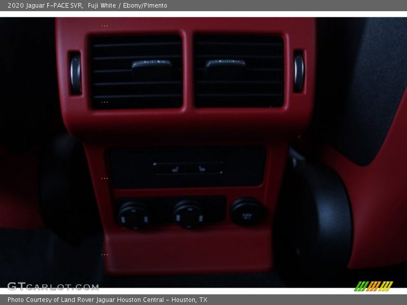Fuji White / Ebony/Pimento 2020 Jaguar F-PACE SVR