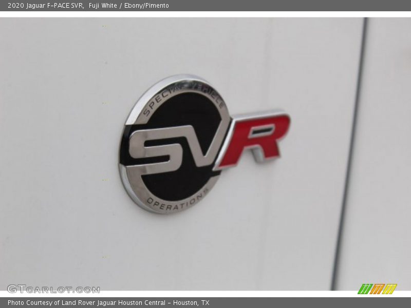  2020 F-PACE SVR Logo