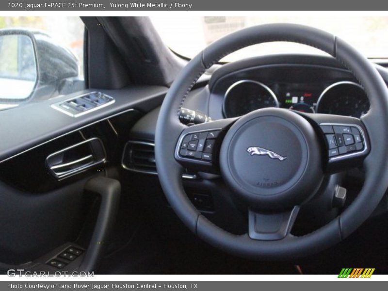 Yulong White Metallic / Ebony 2020 Jaguar F-PACE 25t Premium