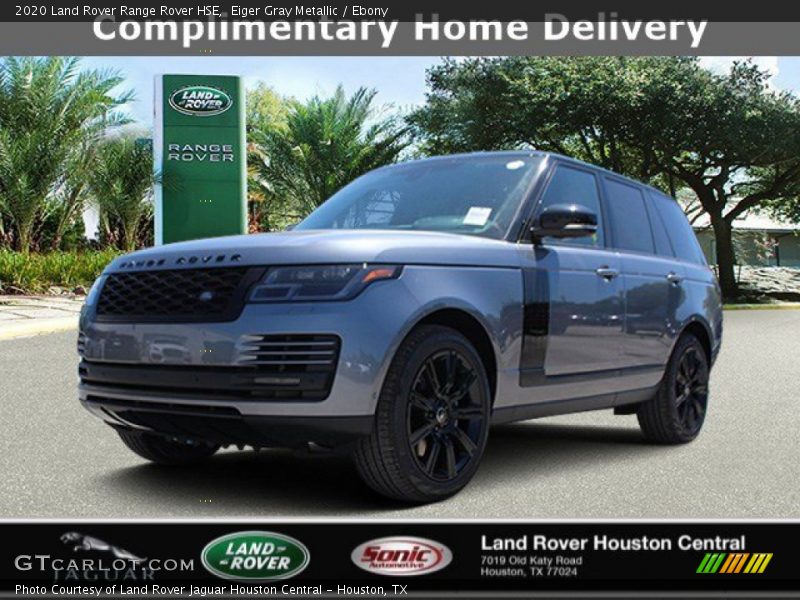 Eiger Gray Metallic / Ebony 2020 Land Rover Range Rover HSE
